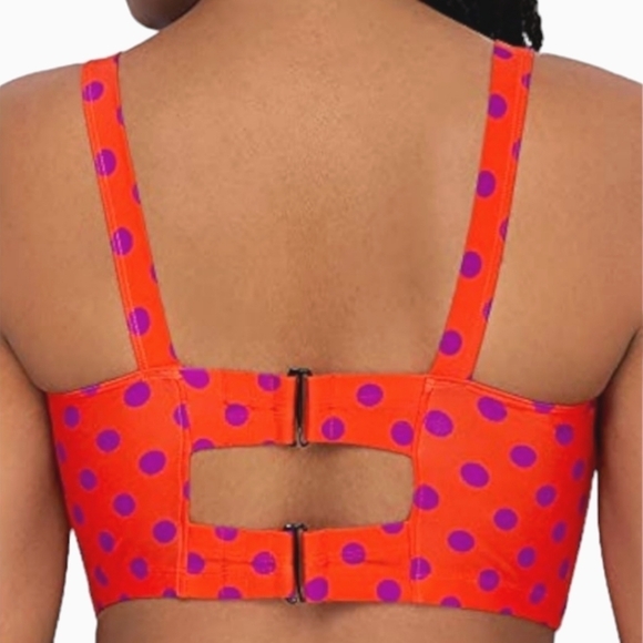 Smart & Sexy Long Lined Underwire Bikini Top 44D - Picture 2 of 6